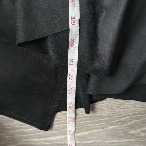 NEW Anthropologie Hutch Draped Faux Suede Jacket Medium - Picture 11 of 11